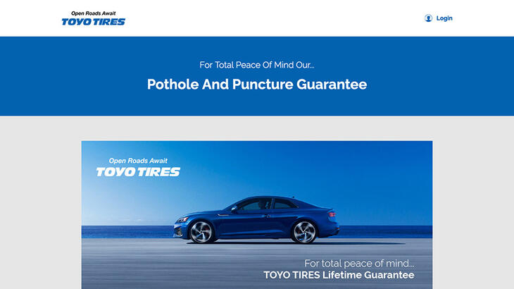 New site launch for innovative national tyre warranty website