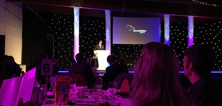 Proud Partner at the Lincolnshire Sports Awards 2014